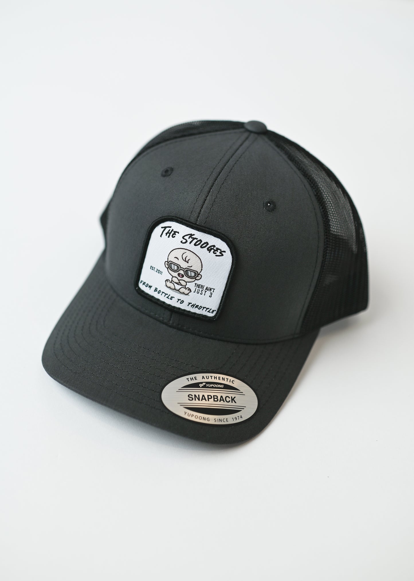 Bottle to Throttle Trucker Hat