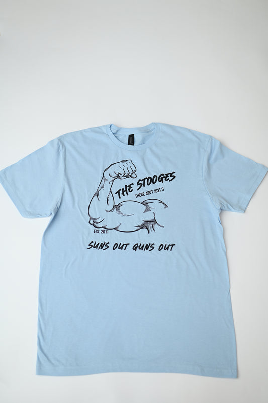 Suns out Guns out short sleeve T-shirt